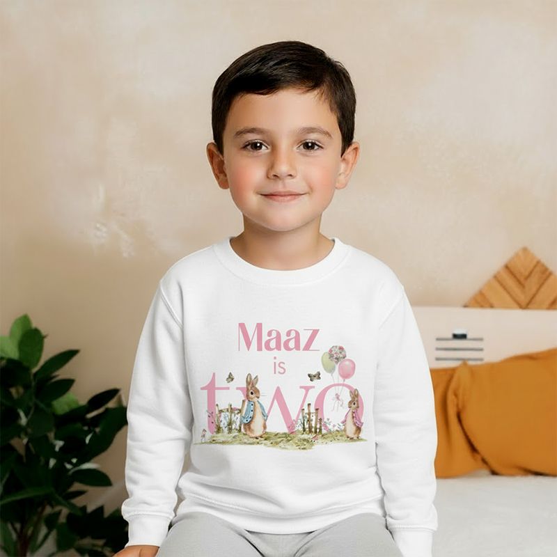Personalised Rabbit Birthday Outfit