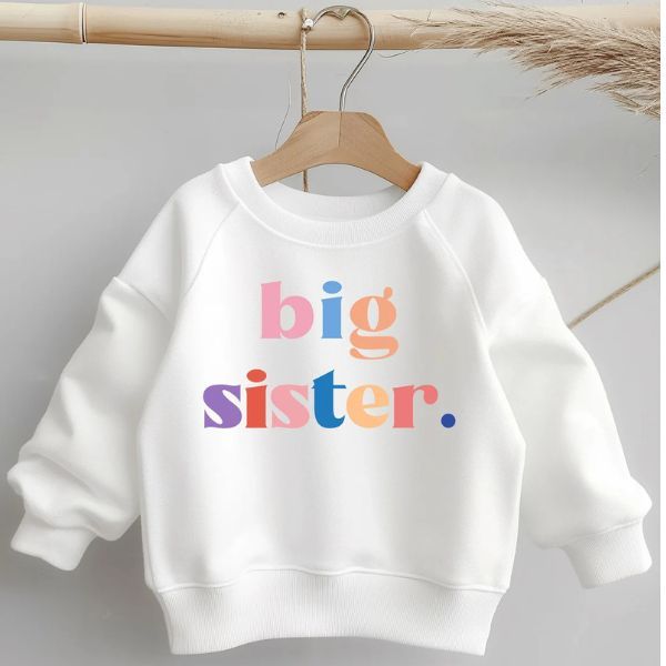 Big Sister & Lil Sister Kids Sweatshirt