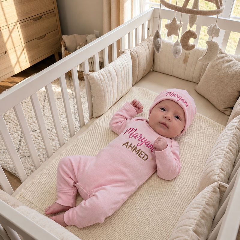 Custom Baby Name Romper