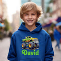 Custom Name Monster Truck Hoodies