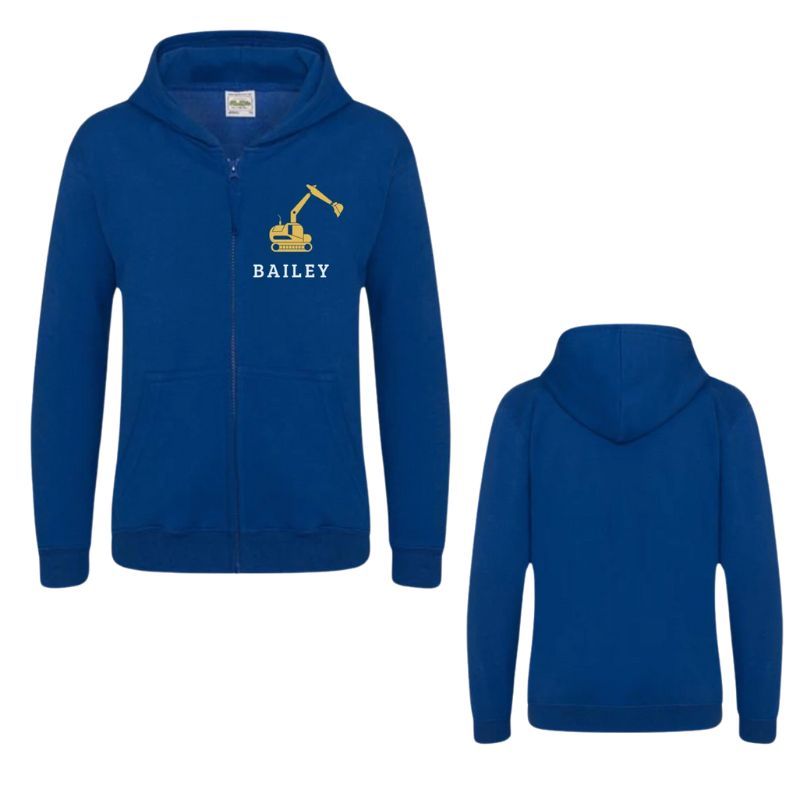 Custom Tractor Name Hoodie