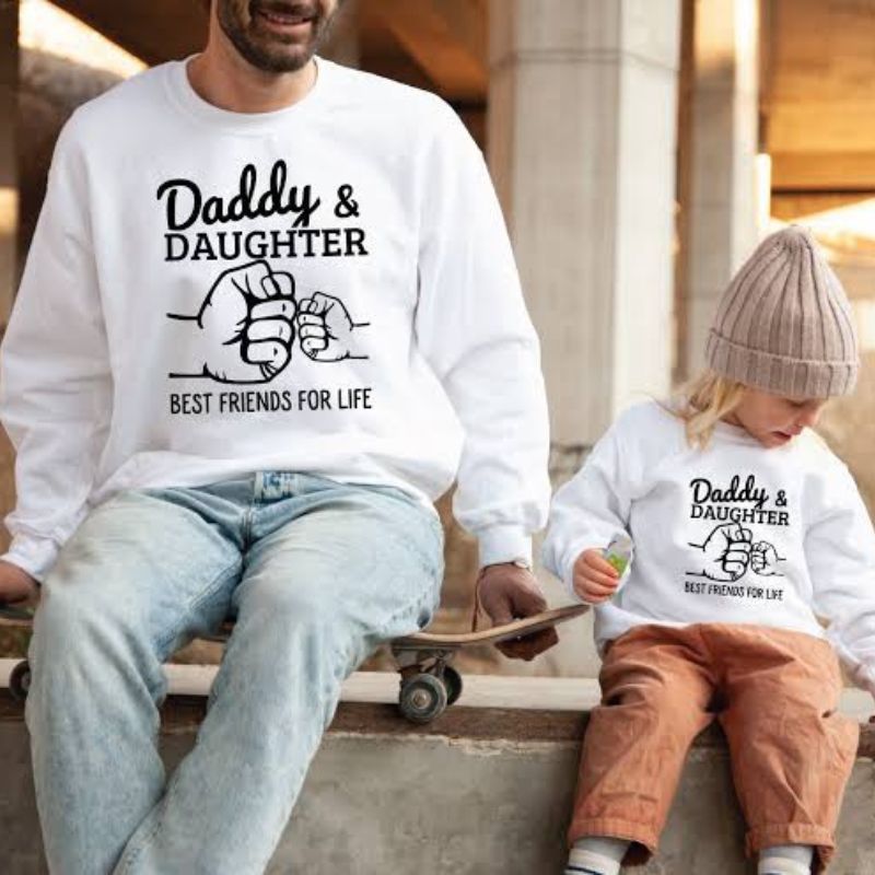 Daddy and Daughter Matching Hoodie