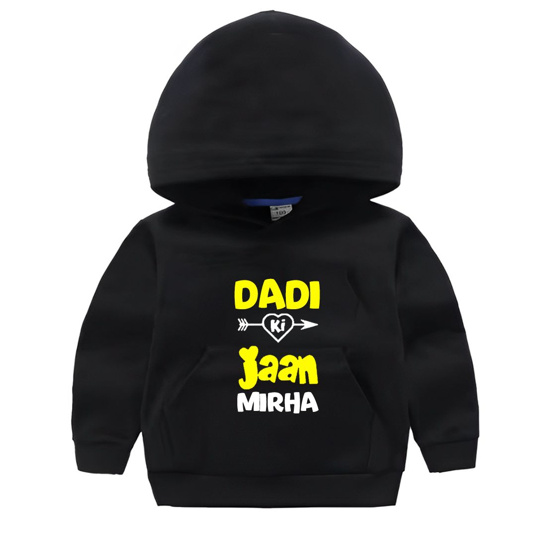 Custom Name Dadi ki Jaan Pullover Hoodie