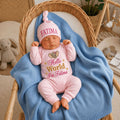 New Born Full Body Romper Elephant Theme for Girls