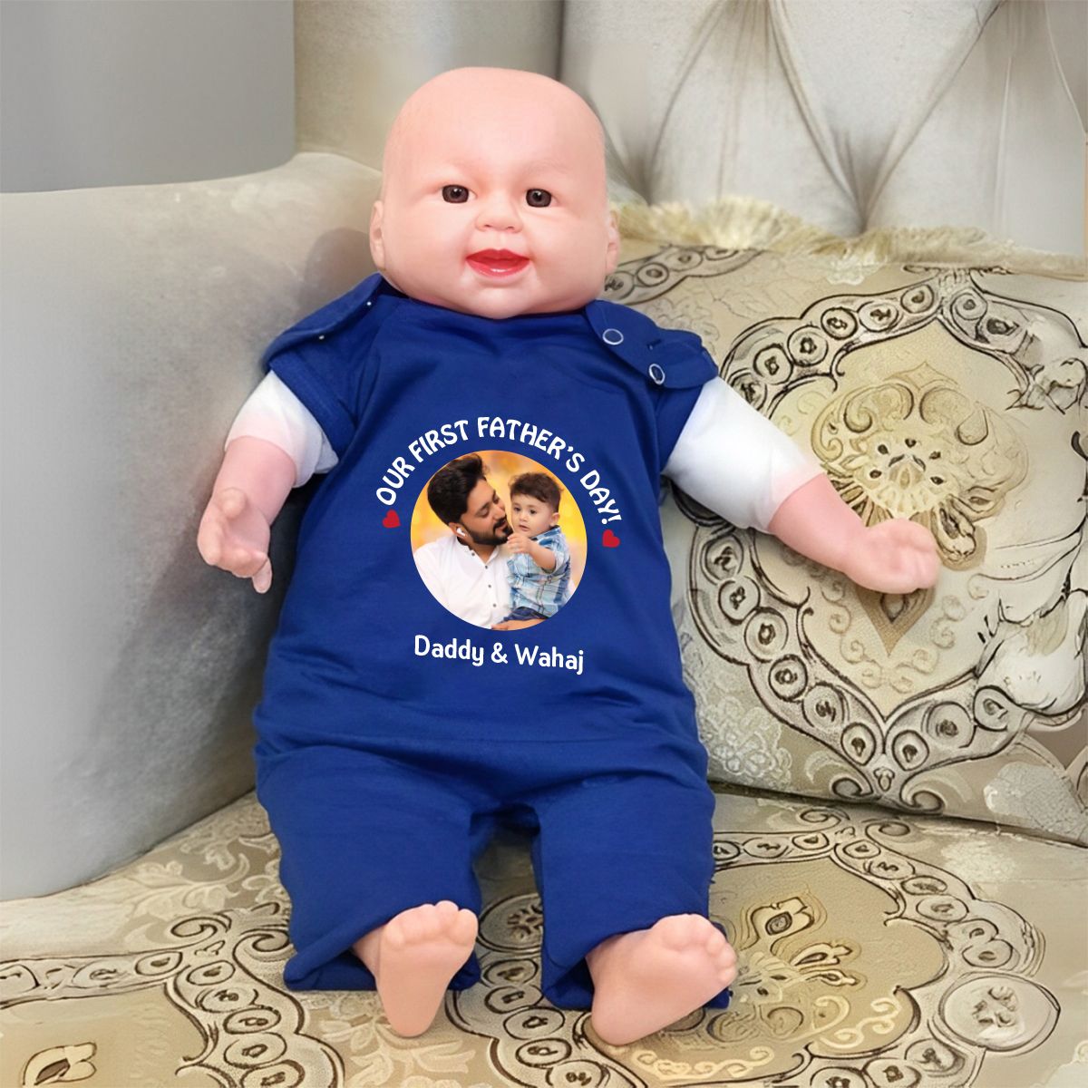 First Father’s Day Jumpsuit Romper