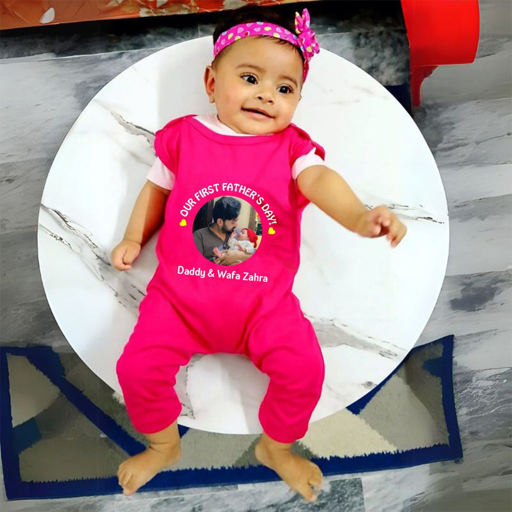 First Father’s Day Jumpsuit Romper