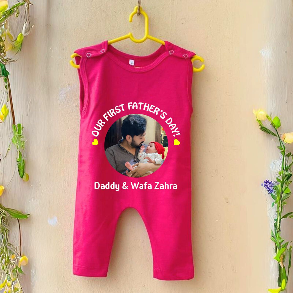 First Father’s Day Jumpsuit Romper