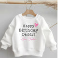 Happy Birthday Daddy & Mummy Kids Sweatshirt