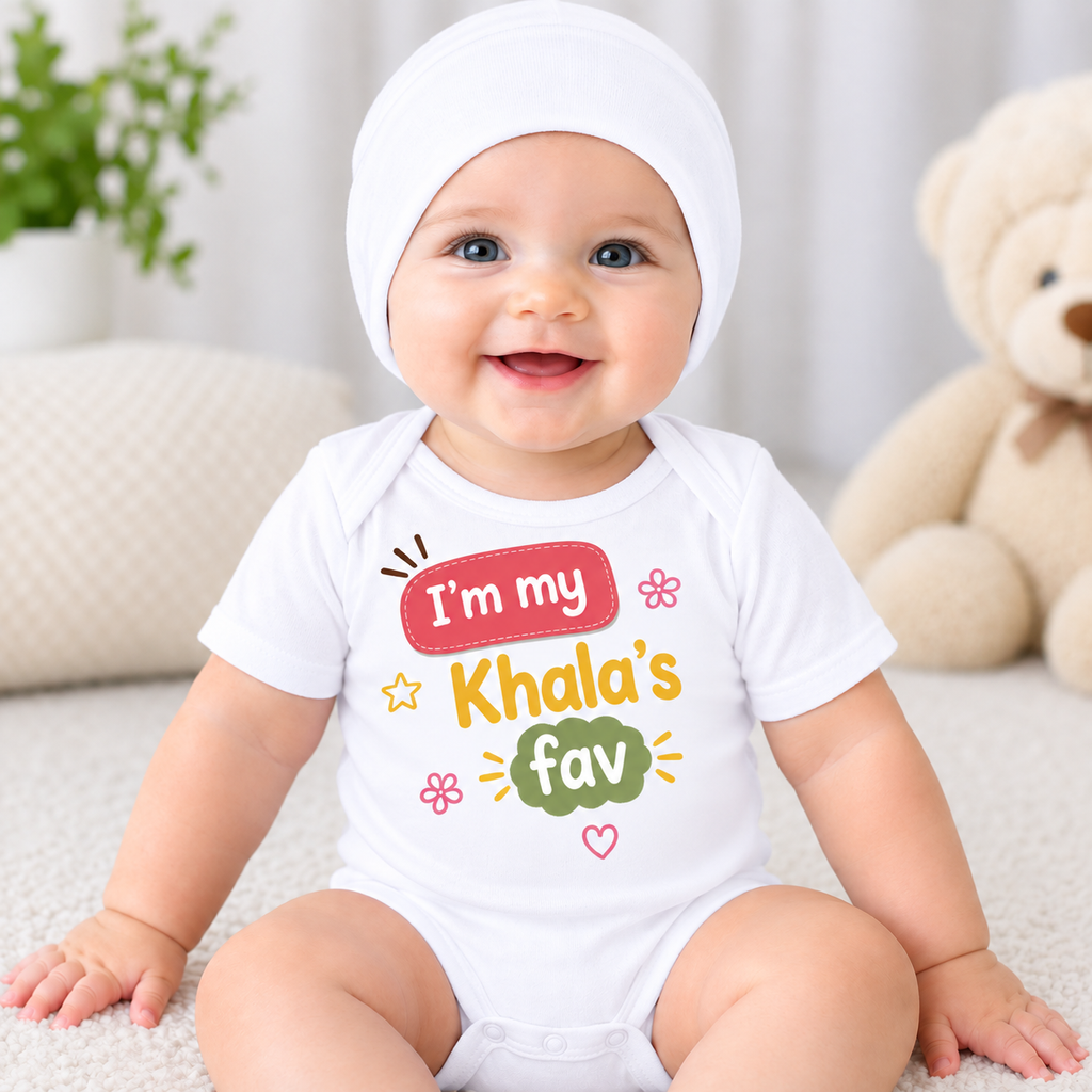 I am My Khala Favorite Romper For Boy & Girl Romper