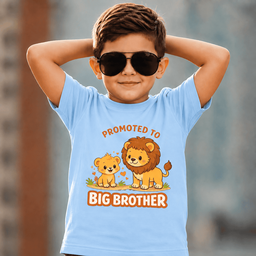Promoted Big Brother Lion Theme T-Shirt
