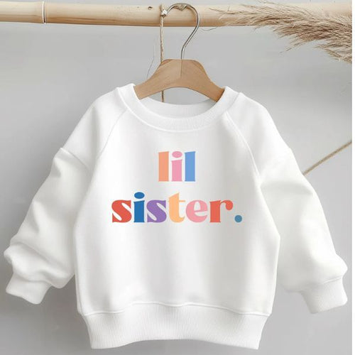 Big Sister & Lil Sister Kids Sweatshirt