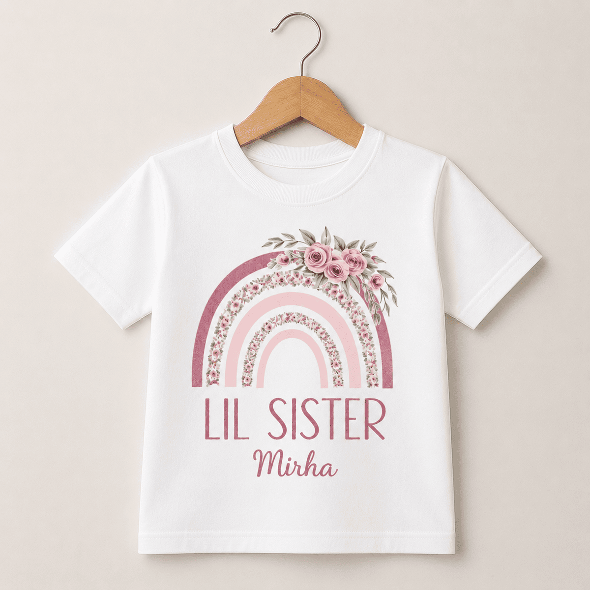 Big Sister & Lil Sister Personalized T-Shirts