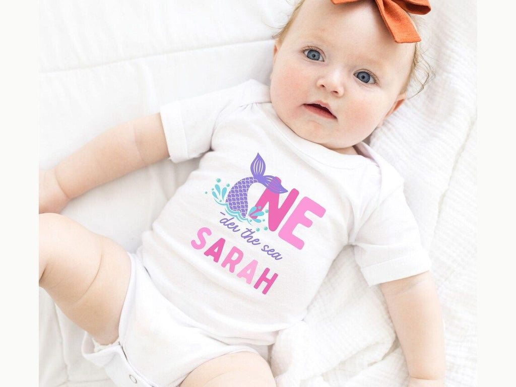 Mermaid Birthday Matching Family Birthday Shirts & Romper