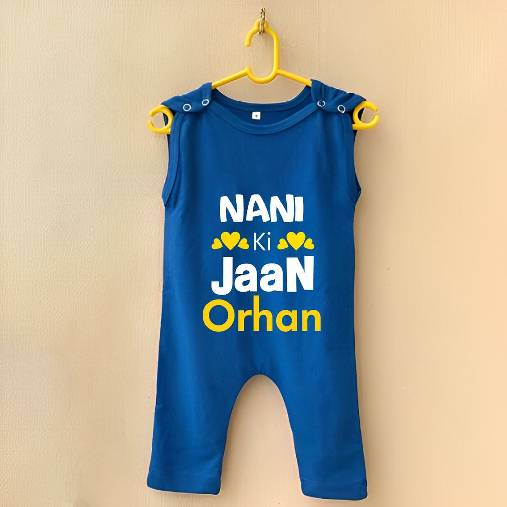 Custom Name Nani ki Jaan Jumpsuit For Boy & Girl