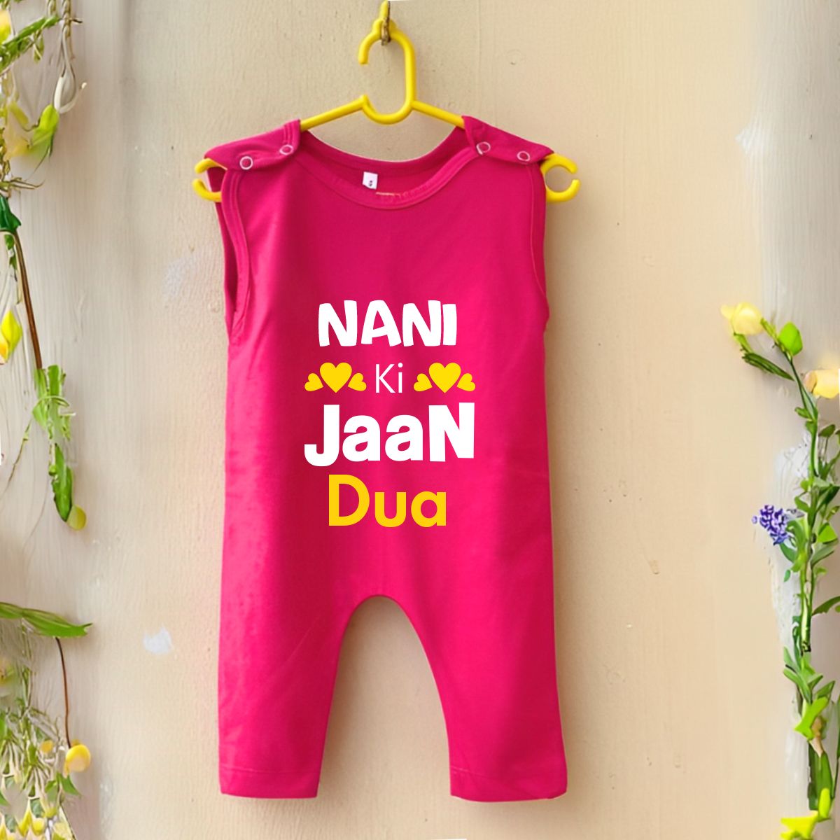 Custom Name Nani ki Jaan Jumpsuit For Boy & Girl