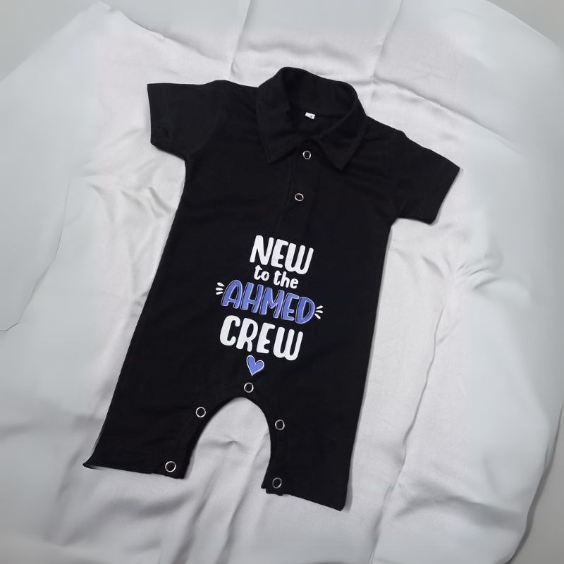 New to the Crew Polo Romper