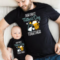 Our First Fathers Day Daddy Matching Clothes Boys & Girls