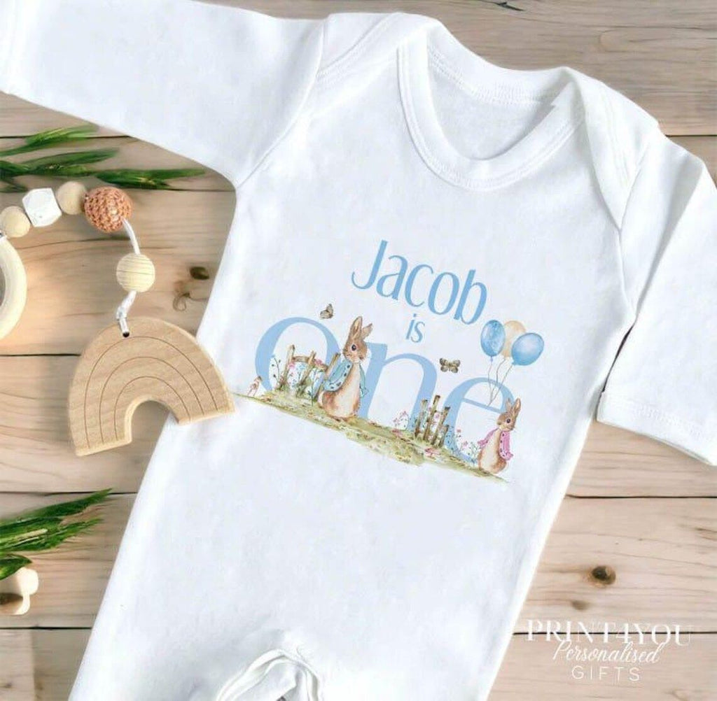 Personalised Rabbit Birthday Outfit