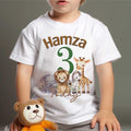 Personalised Safari Birthday Outfit