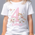 Personalised Unicorn Birthday Number Outfit