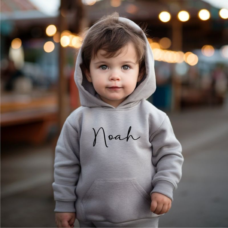 Personalized Kids Name Printed Hoodie