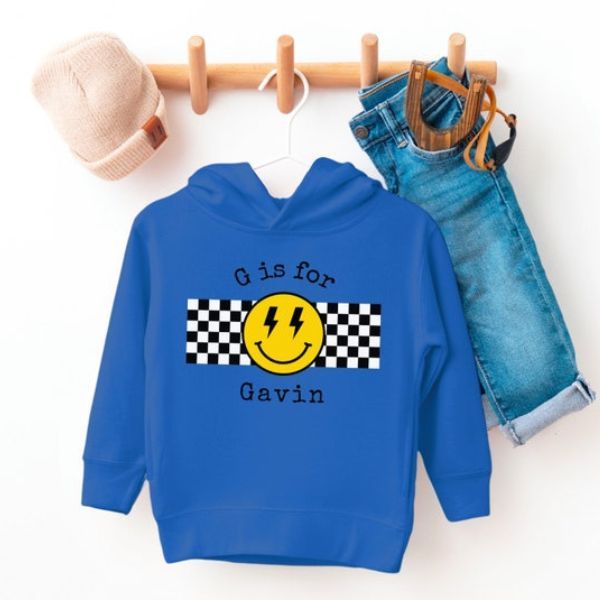 Personalized Hoodie for Toddler Boy or Girl