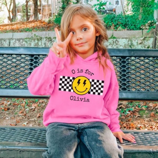 Personalized Hoodie for Toddler Boy or Girl