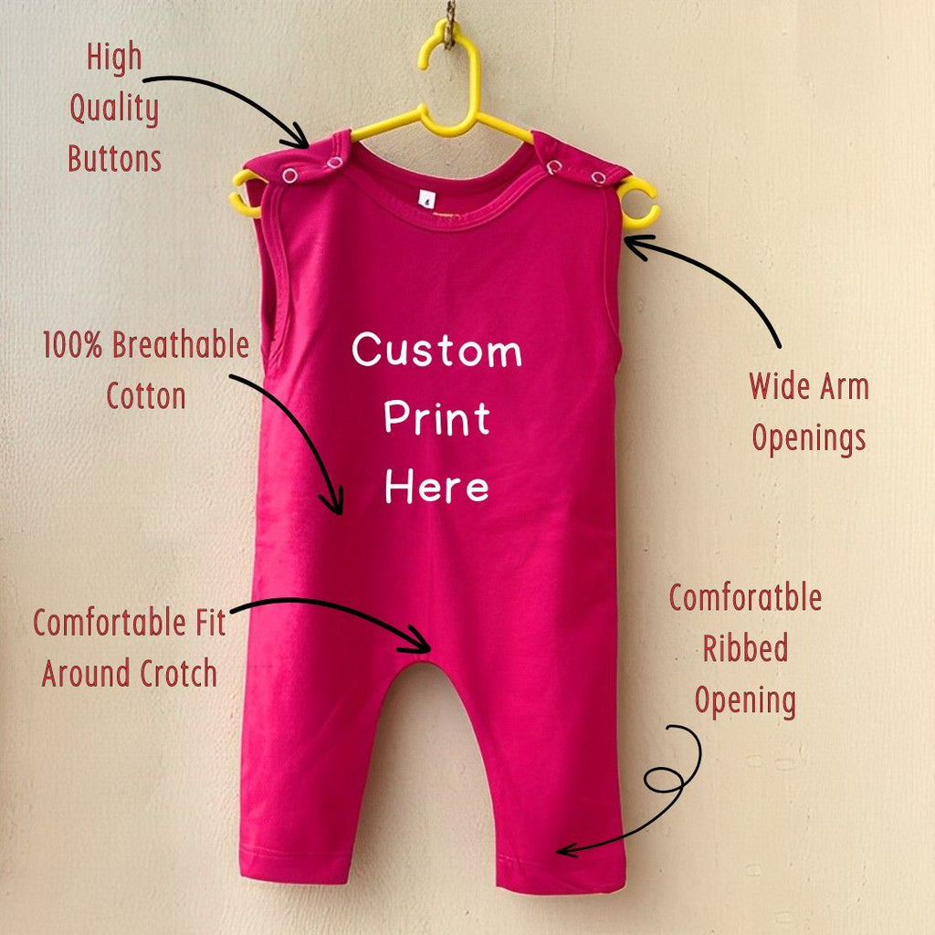 Custom Name First Ramadan Baby Romper