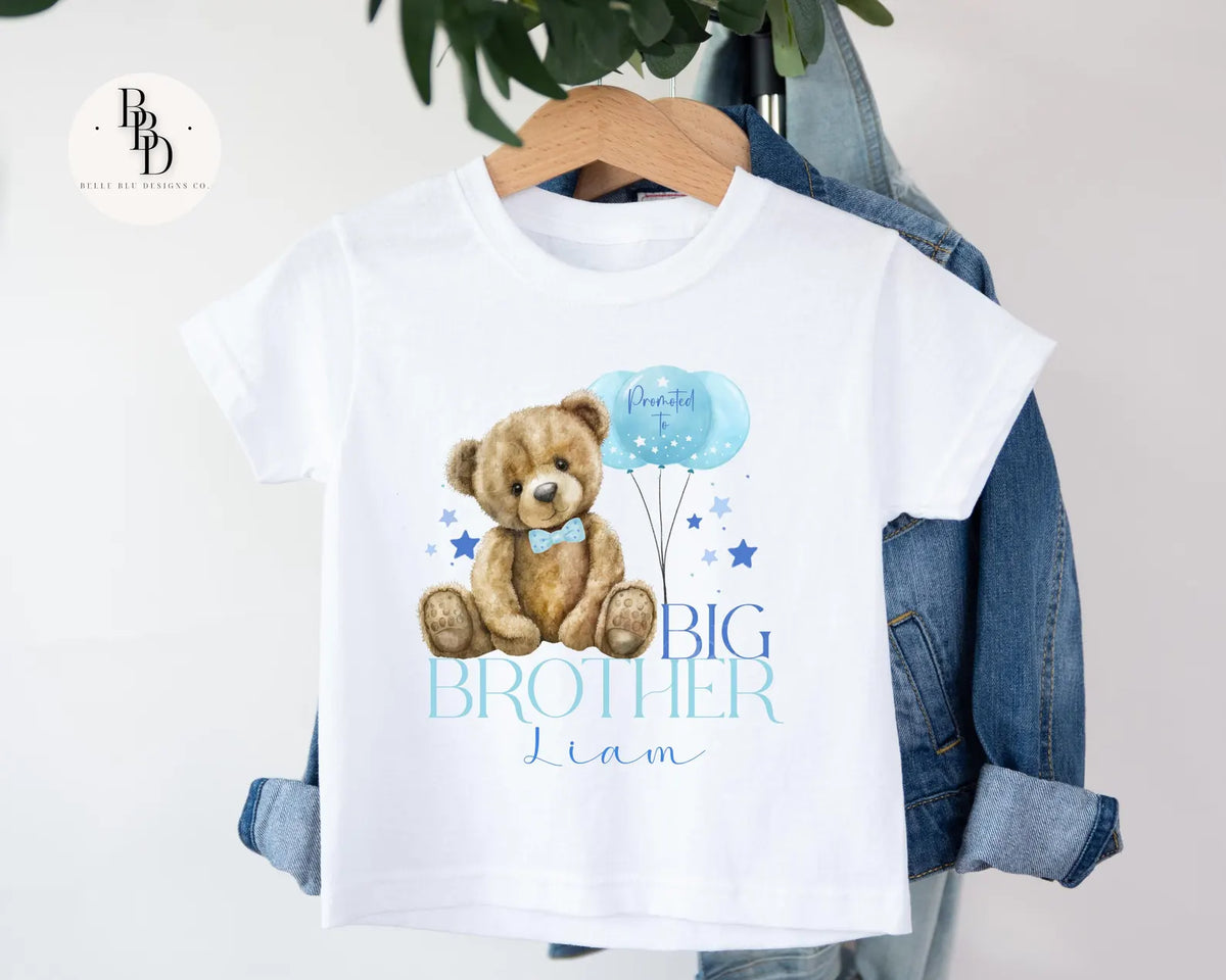 Promoted to Big Brother Teddy Bear T-Shirt