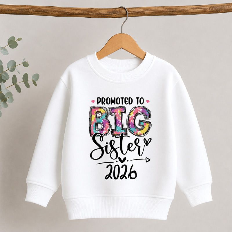 Promoted to Big Brother 2026 Kids Sweatshirt