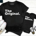 The Original & Remix  – Father Son Matching Shirt & Romper