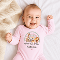 Welcome Baby Rainbow Animals Full Body Romper