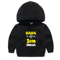 Custom Name Baba ki Jaan Pullover Hoodie