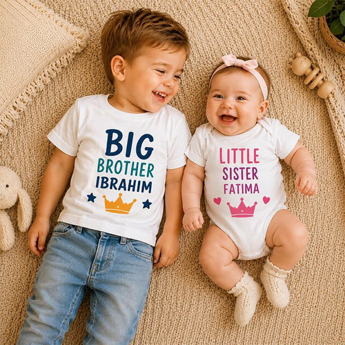 Big Brother Little Sister Crown Set