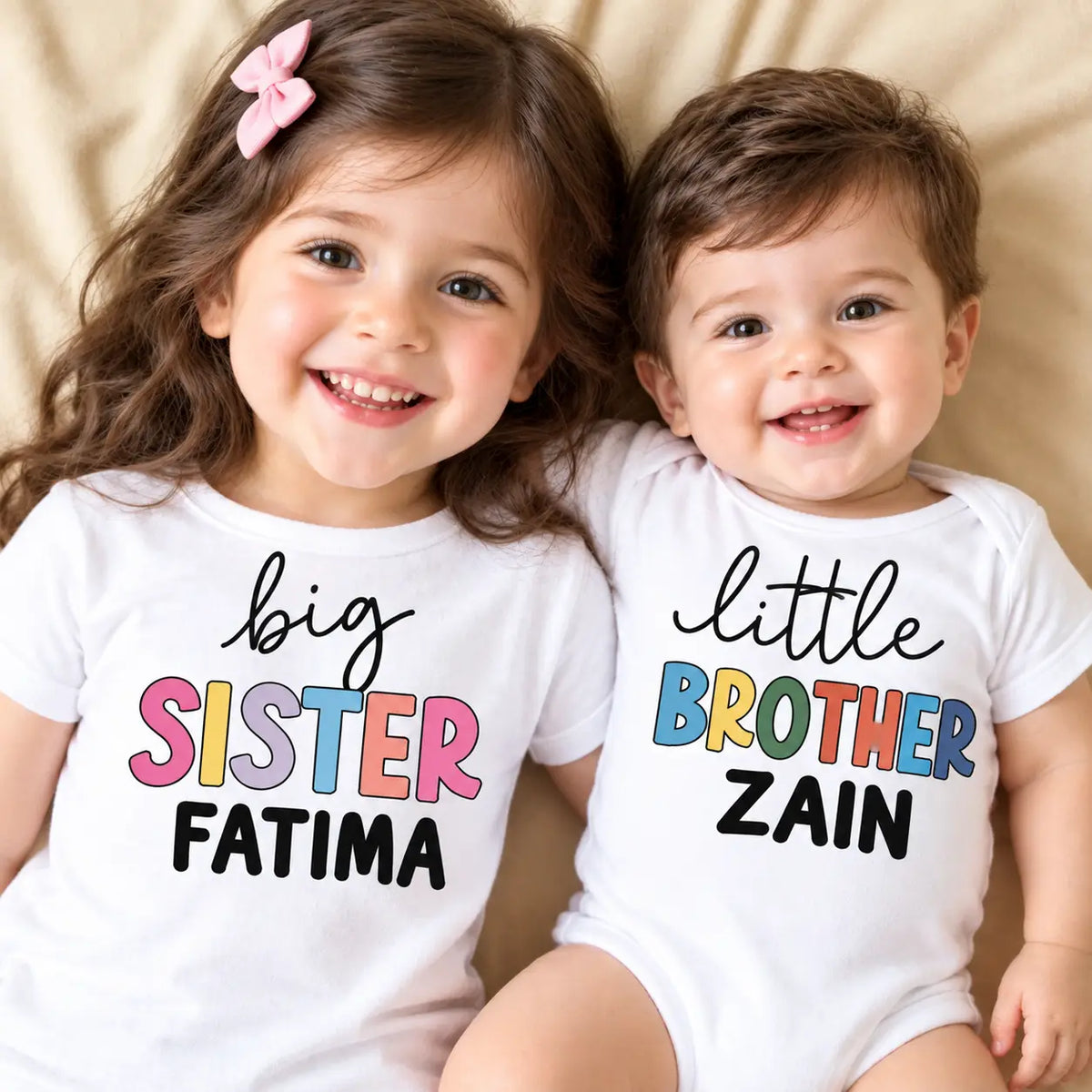 Brother Sister T-Shirt & Romper Deal