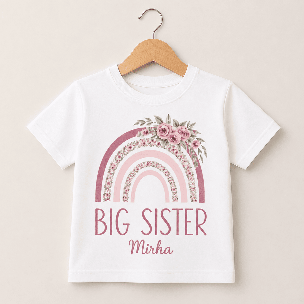 Big Sister & Lil Sister Personalized T-Shirts