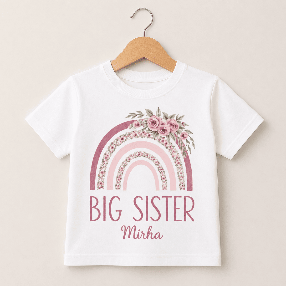 Big Sister & Lil Sister Personalized T-Shirts