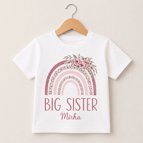 Big Sister & Lil Sister Personalized T-Shirts