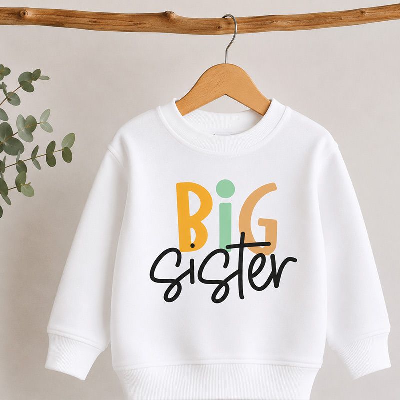 Minimalist Big Brother & Big Sister Sweatshirt