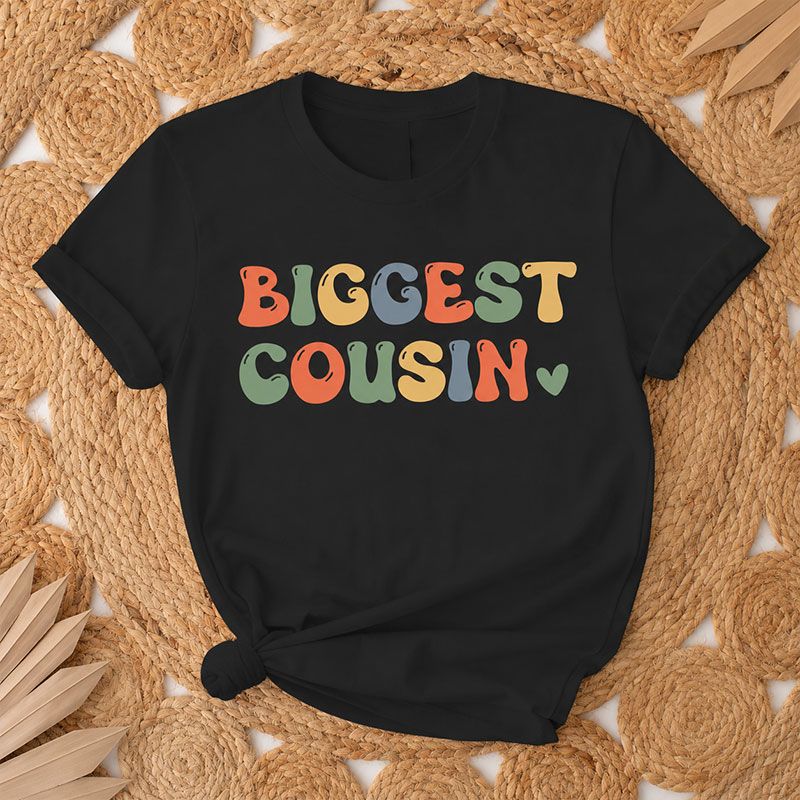 The “Retro Bubble” Big Cousin Kids T-Shirt