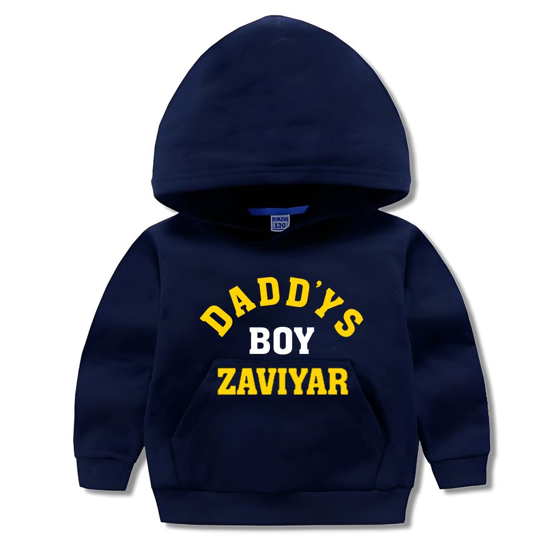 Custom Name Daddy’s Boy / Girl Pullover Hoodie