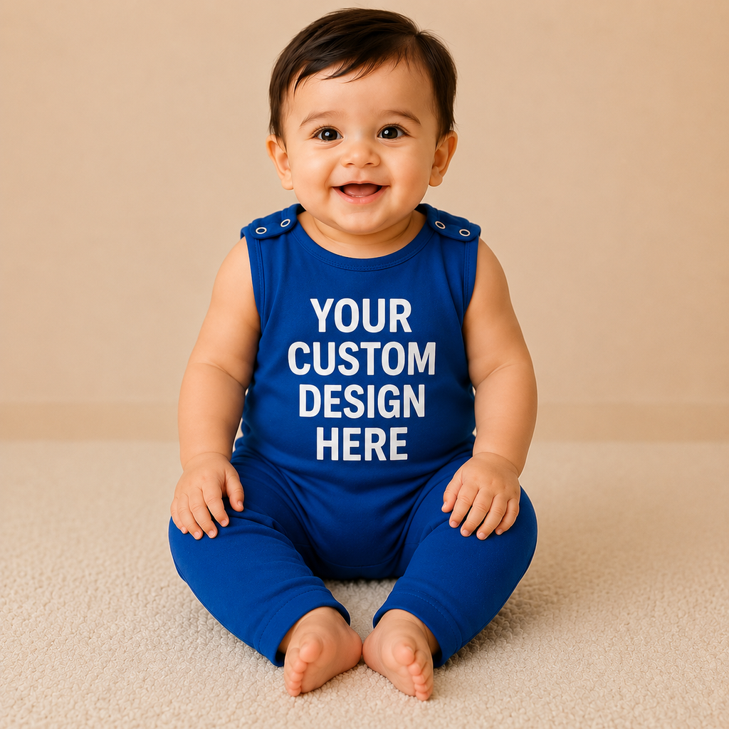 Design Your Own Print Dungaree Romper