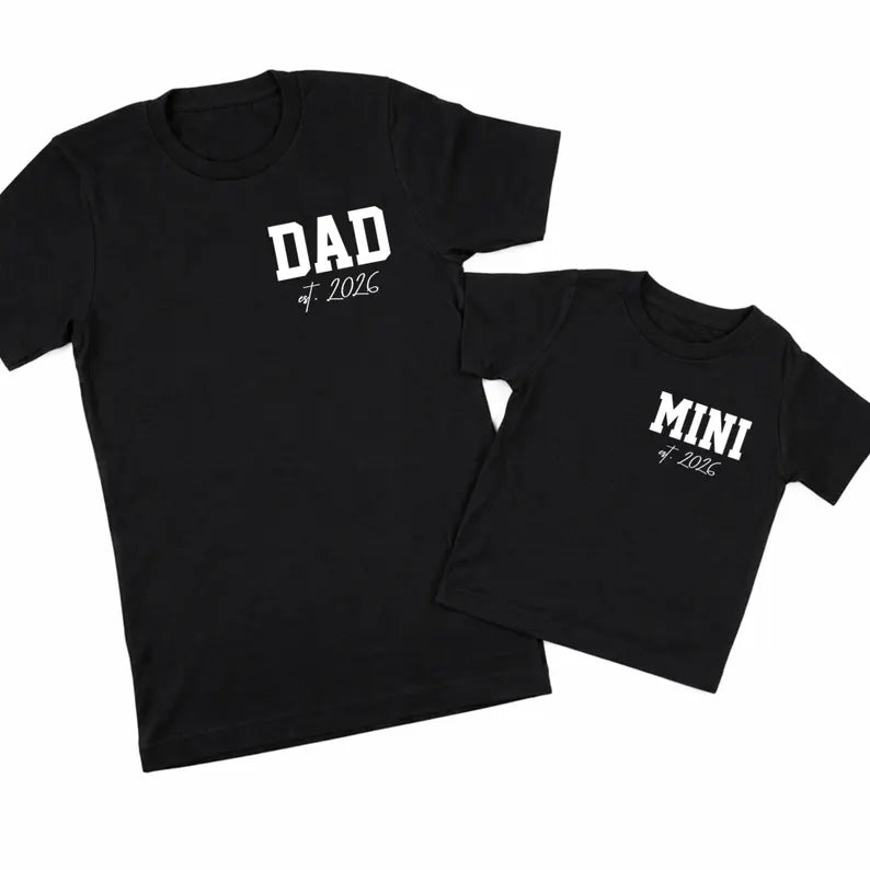 The “Dad & Mini” Matching Father’s Day T-Shirts Set