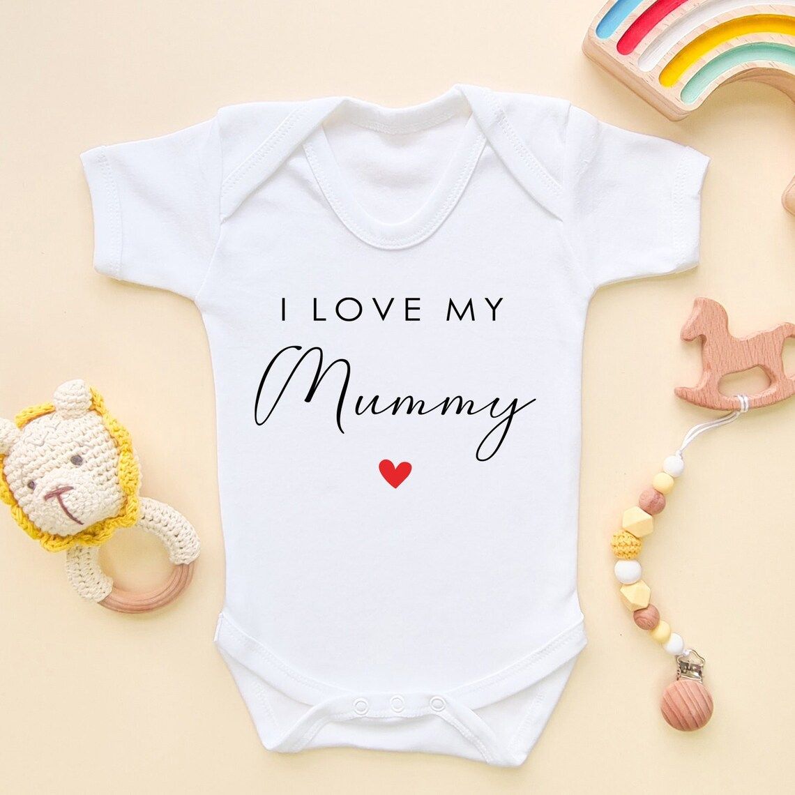I Love My Mummy Baby Outfit