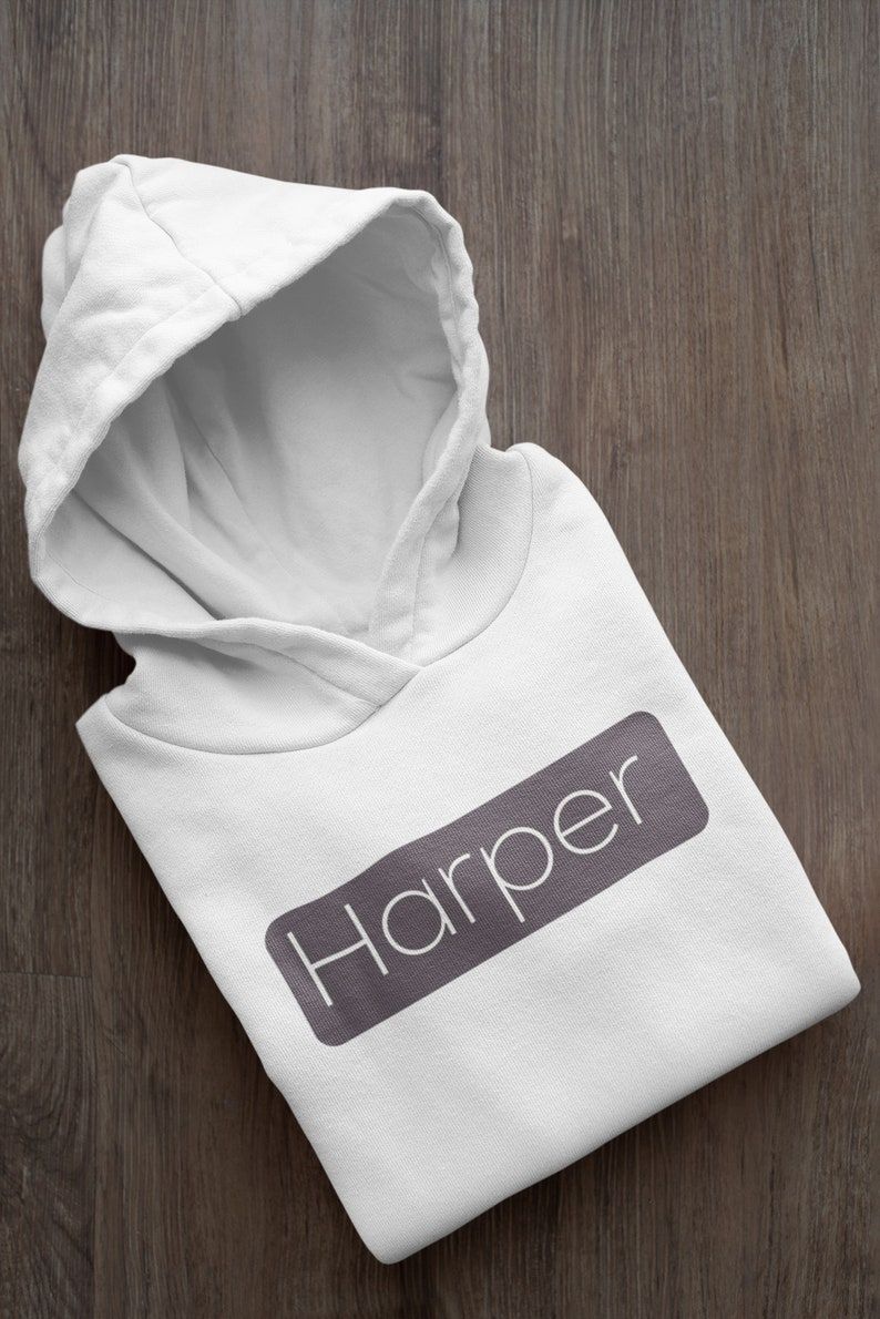 Customized Name Pullover Hoodie For children’s