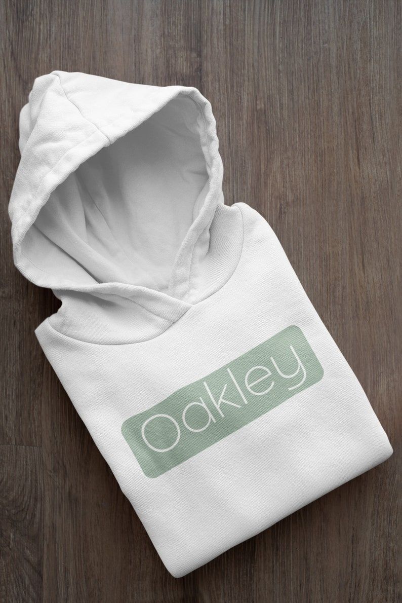 Customized Name Pullover Hoodie For children’s