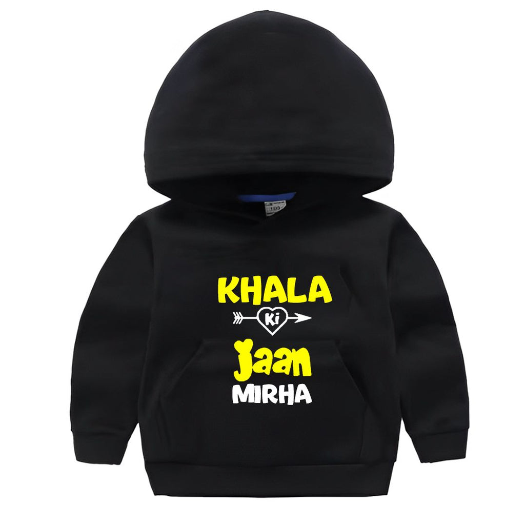 Custom Name khala ki Jan Pullover Hoodie