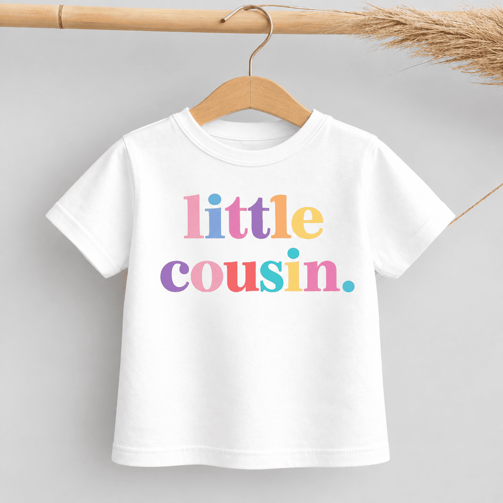 Multi Color Sister Brother Cousin Matching T-Shirts