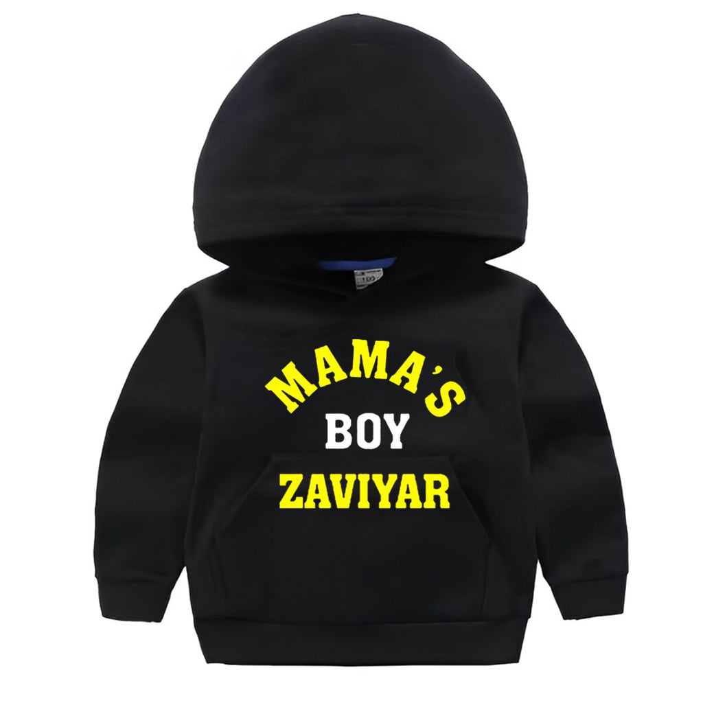 Custom Name Mama’s Boy / Girl Pullover Hoodie