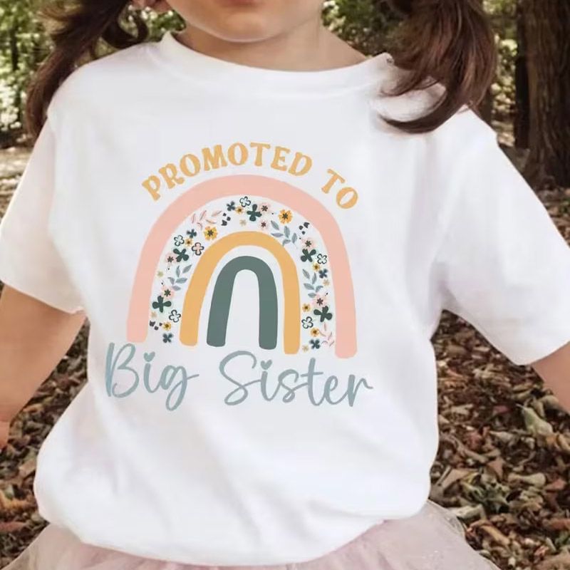 Rainbow Big Sister T-Shirt
